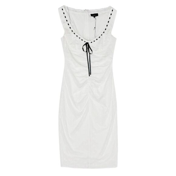 NWT MAJORELLE Carmen Midi Dress in White - Picture 2 of 4